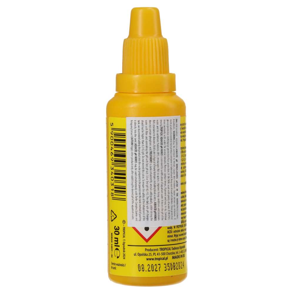 Tropical Aquacid pH Minus product information