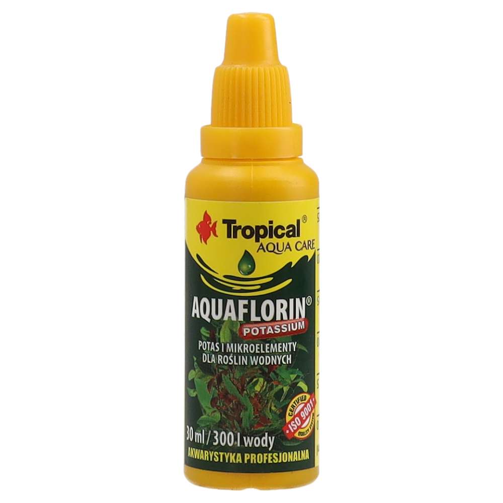 Tropical Aquaflorin Potassium fertiliser packaging
