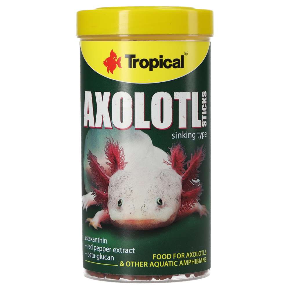 Tropical Axolotl Sticks packaging