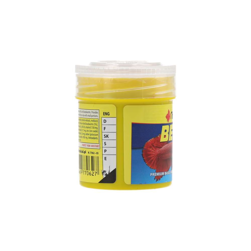 Tropical Betta fish food product information
