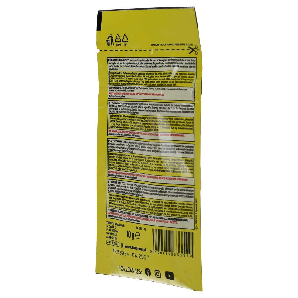 Tropical Caridina Nano Sticks product information