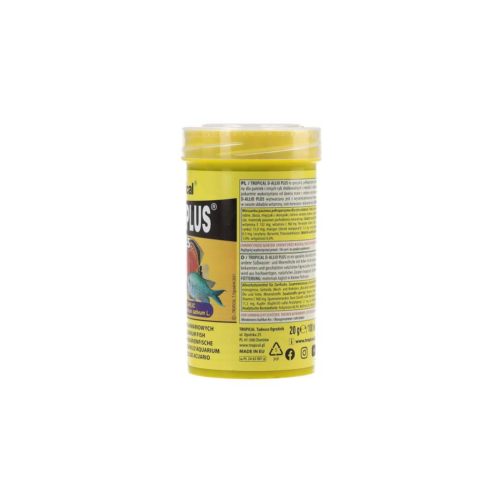 Tropical D-Allio Plus Flakes product information
