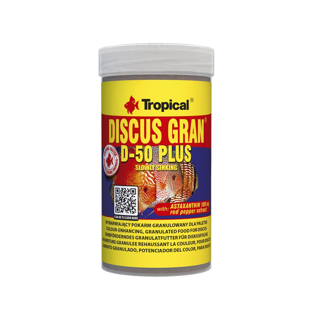 Tropical Discus Gran D-50 Plus packaging