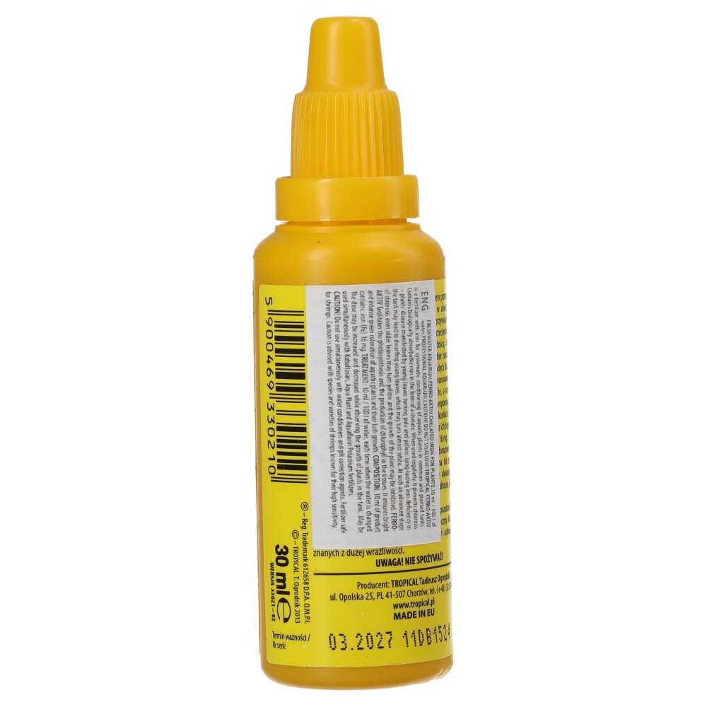 Tropical Ferro-Aktiv product information