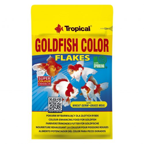 Tropical Goldfish Color flake food packaging