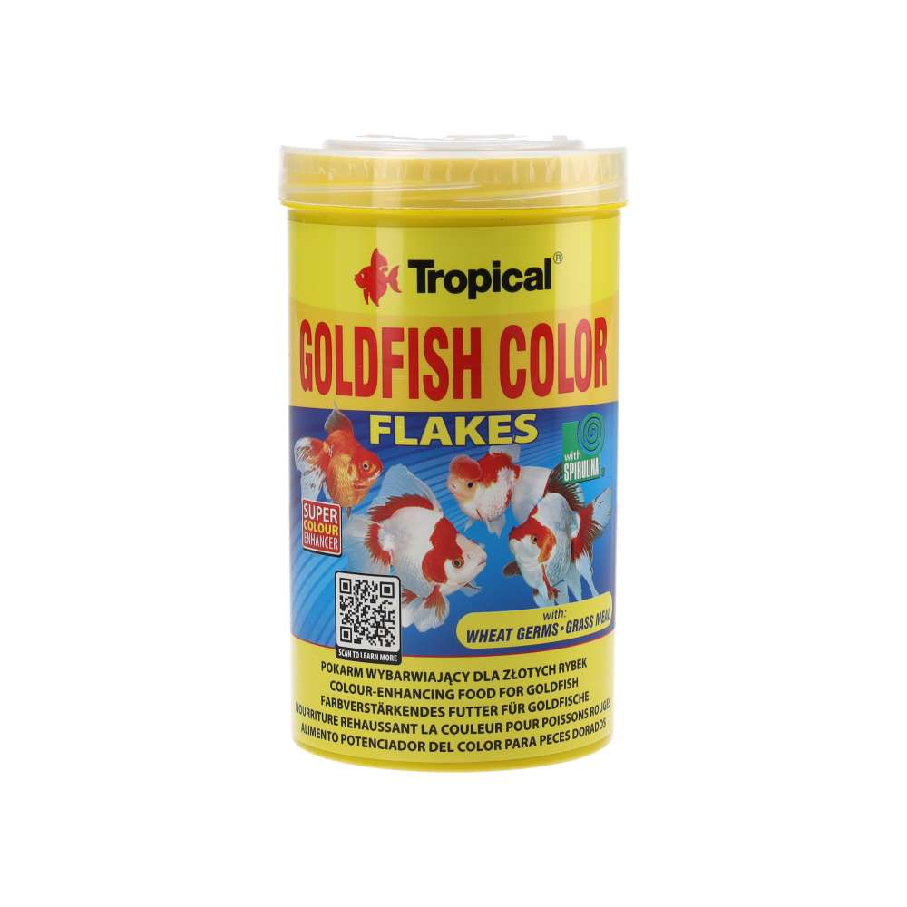 Tropical Goldfish Colour Pellet packaging