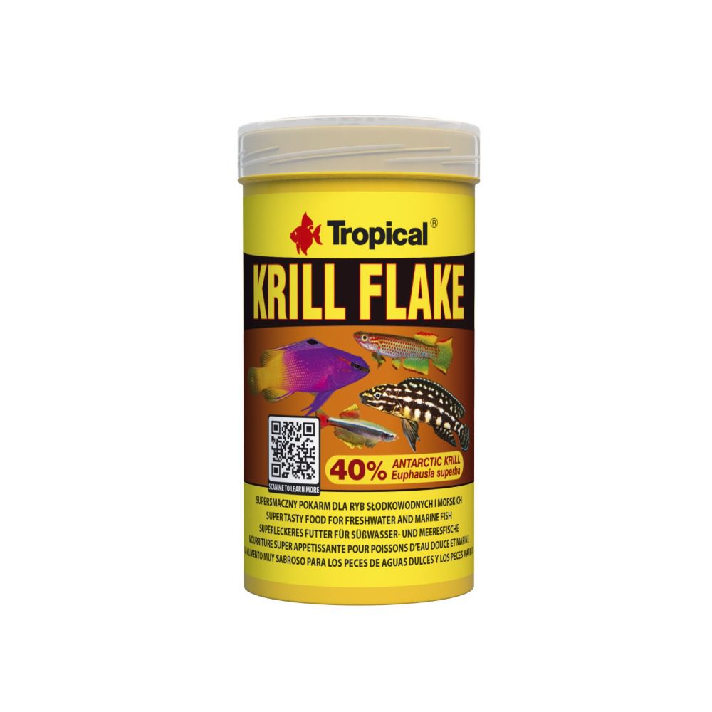 Tropical Krill Flake 20g packaging