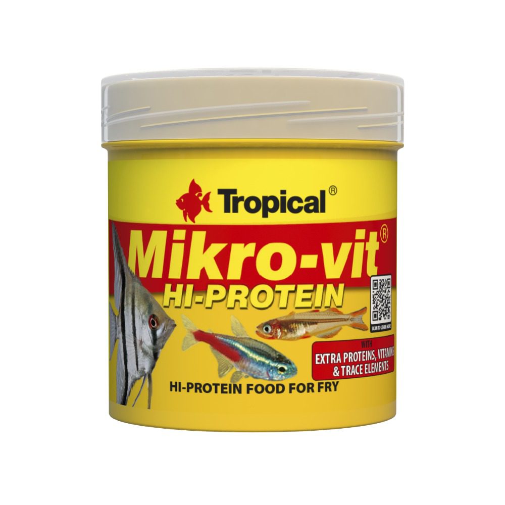 Tropical Mikro-vit Hi-Protein 32g packaging
