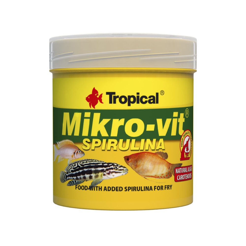 Tropical Mikro-vit Spirulina 32g packaging
