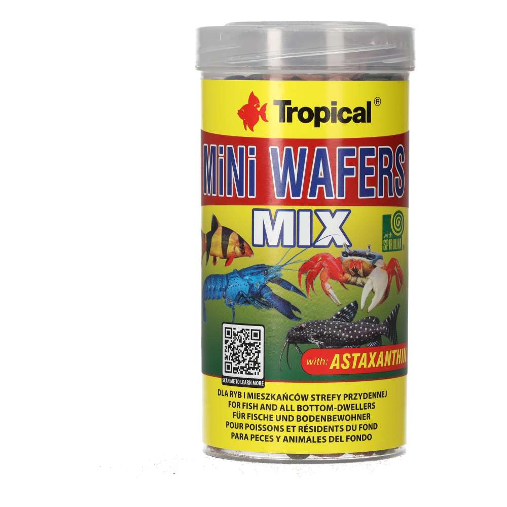 Tropical Mini Wafers Mix 138g packaging