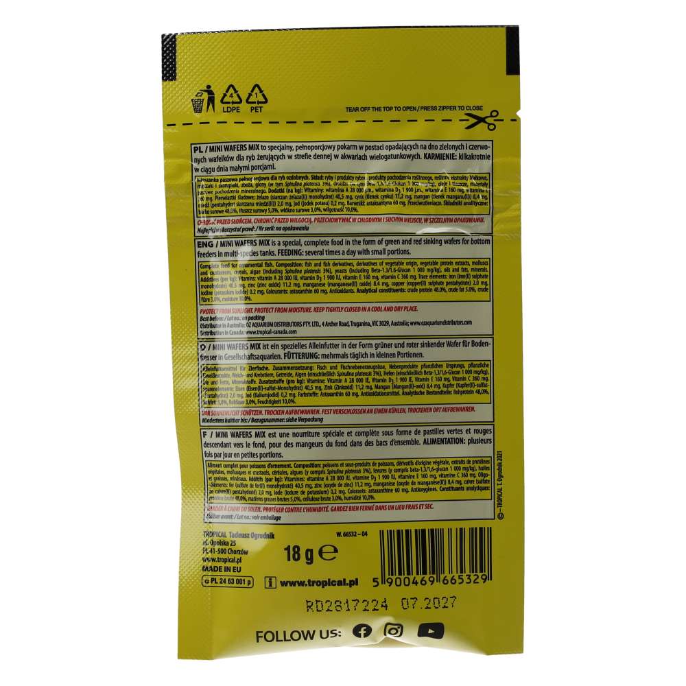 Tropical Mini Wafers Mix 18g product image 5