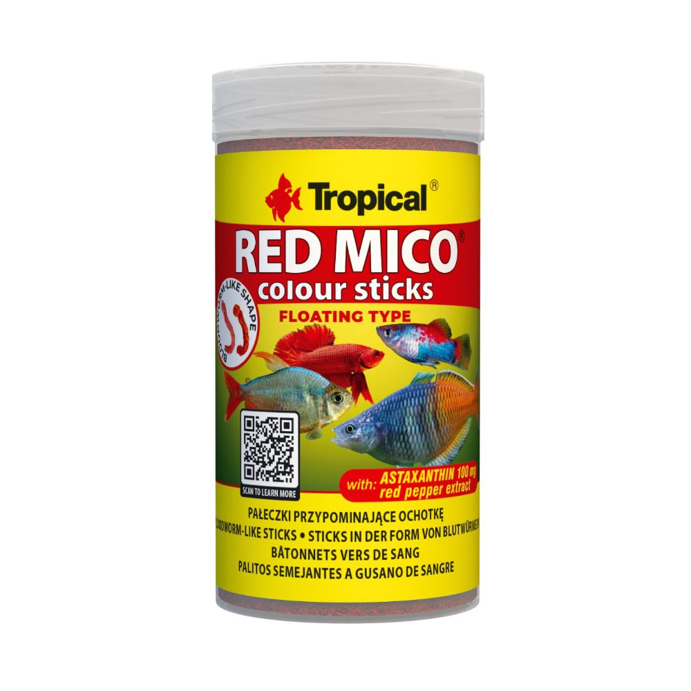 Tropical Red Micro Colour Sticks XXS 125g packaging