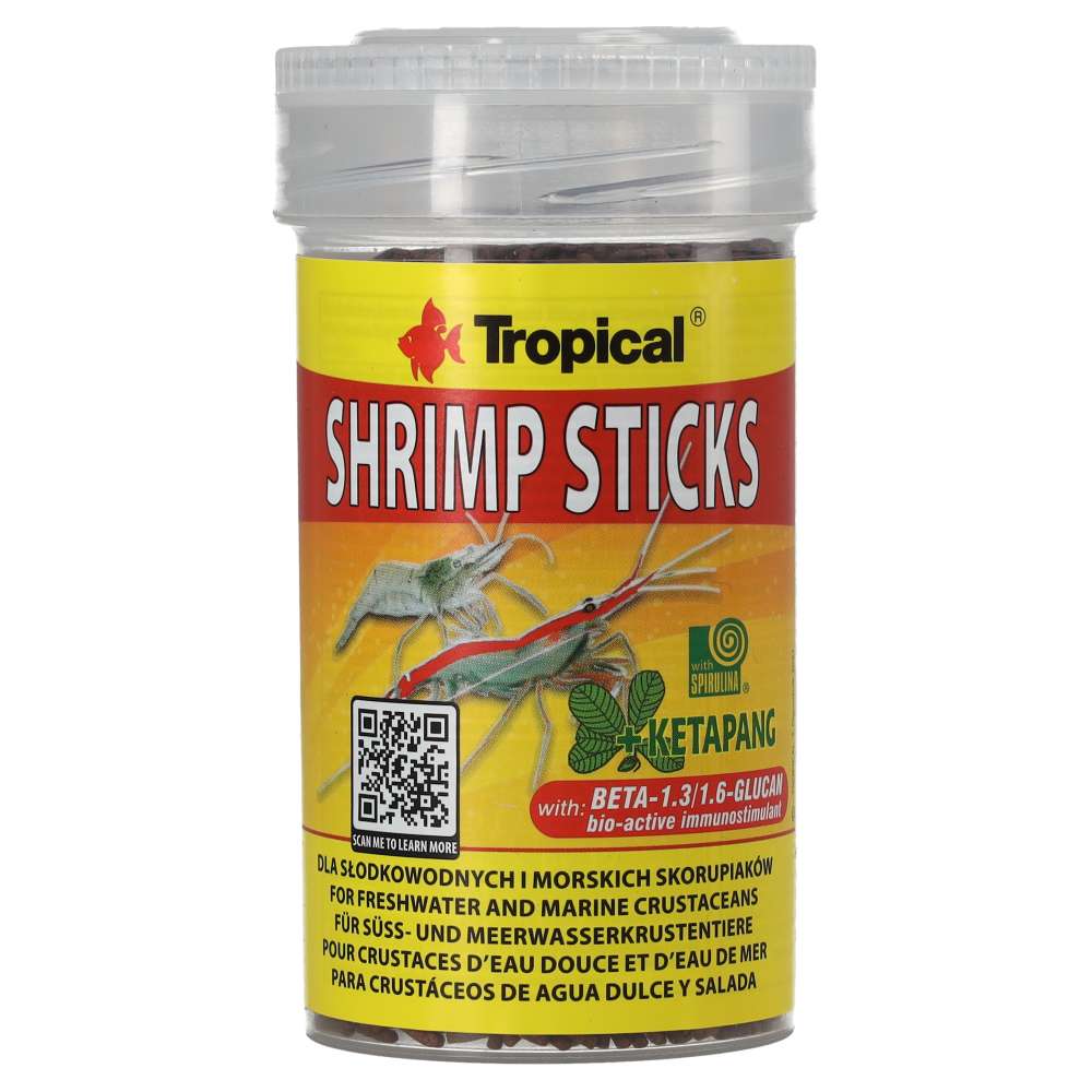 Tropical Shrimp Sticks 55g packaging