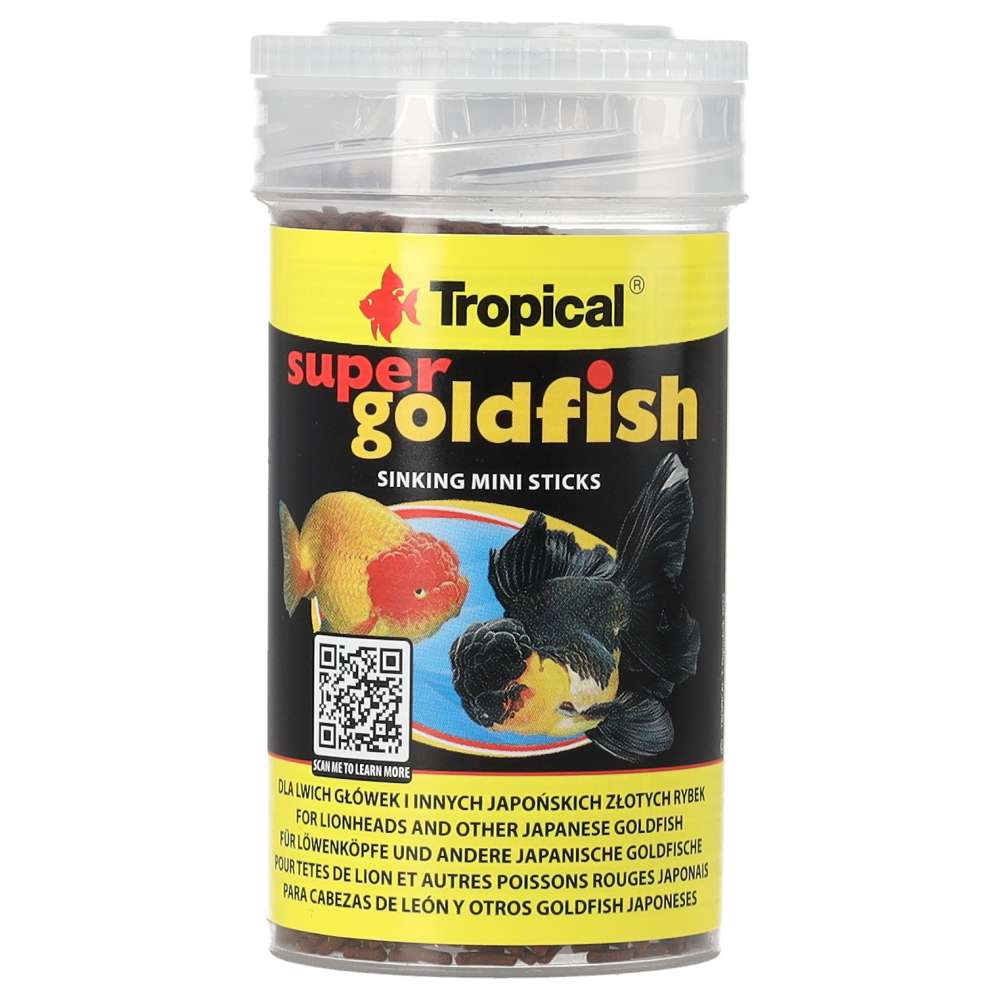 Tropical Super Goldfish Mini Sticks 60g packaging