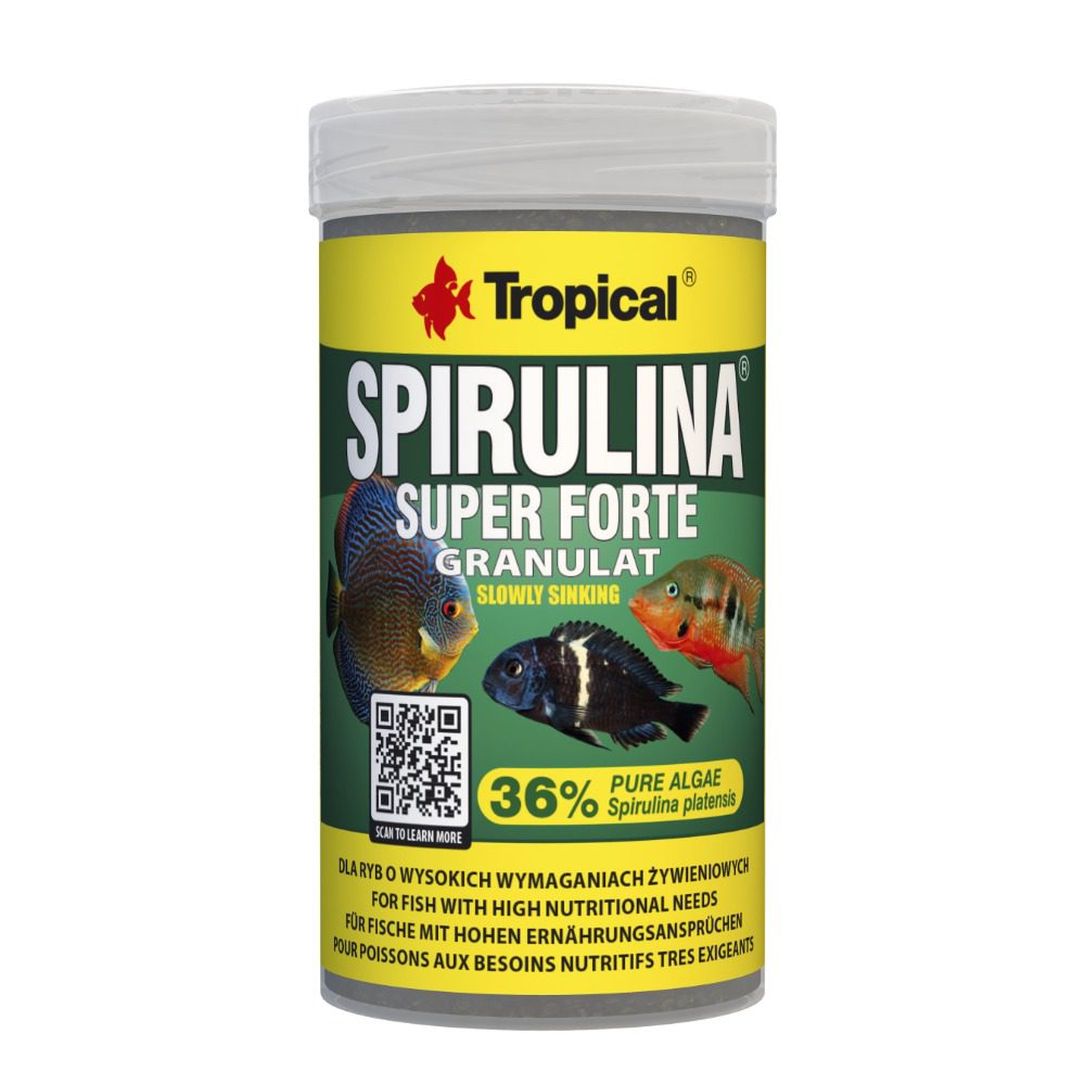 Tropical Super Spirulina Forte Granulat 150g packaging