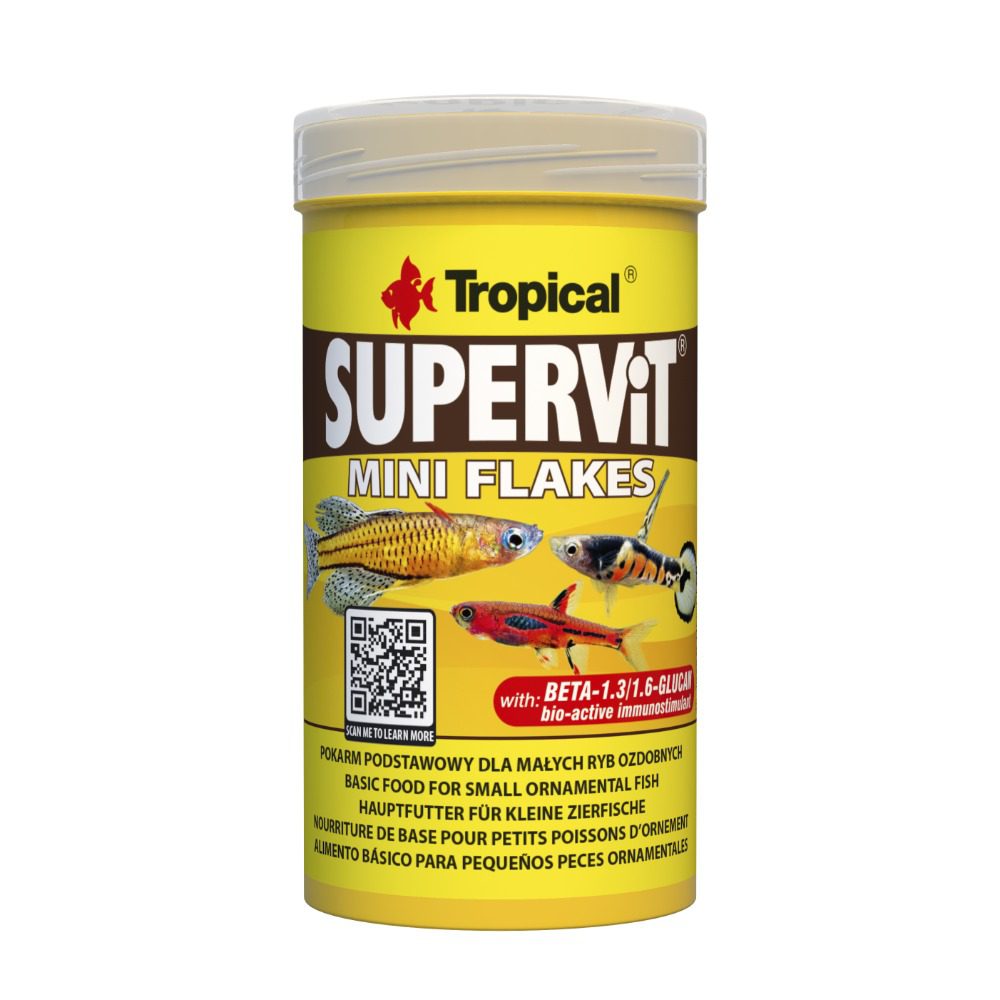 Tropical supervit mini flakes 44g packaging