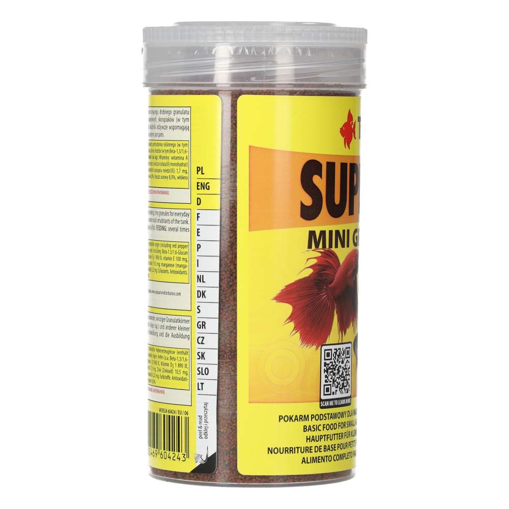 Tropical supervit mini granulat 162g product image 5