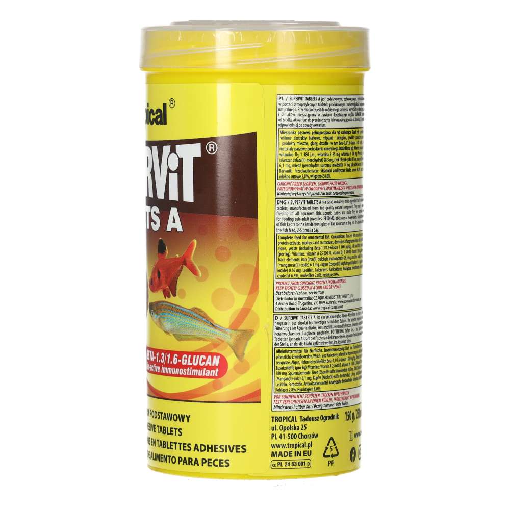 Tropical Supervit Tablets A 150g product image 3