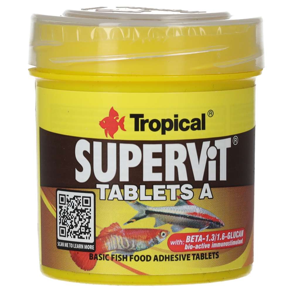 Tropical Supervit Tablets A 36g packaging