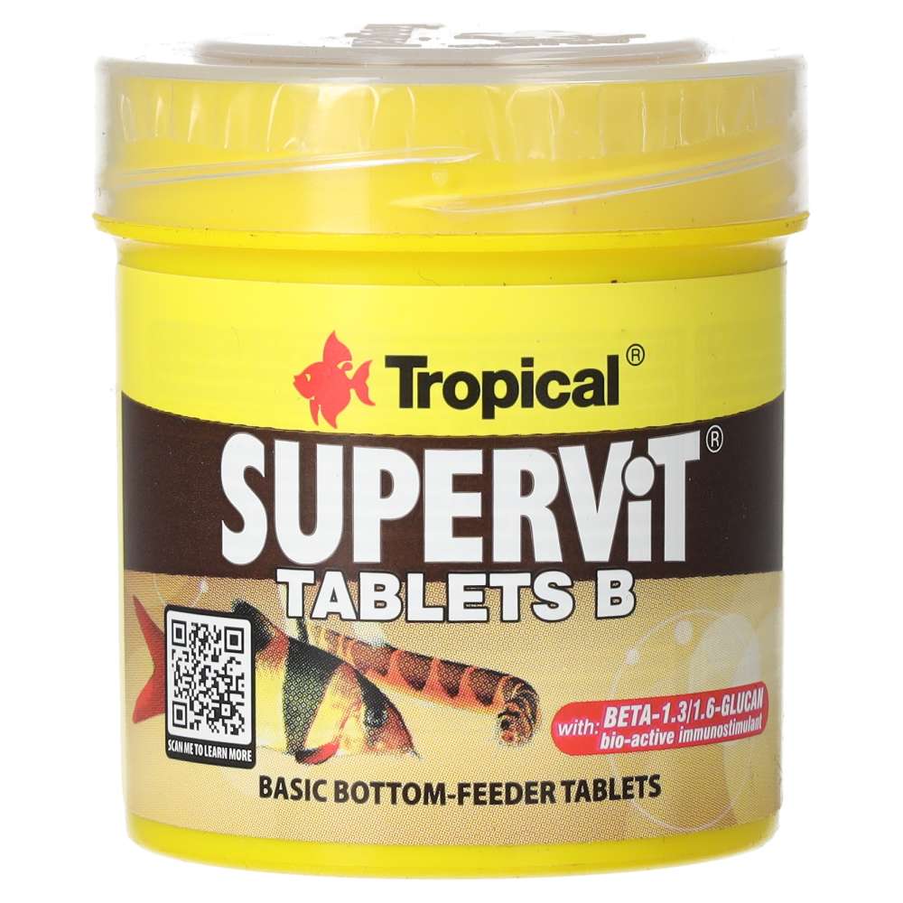 Tropical Supervit Tablets B 36g packaging