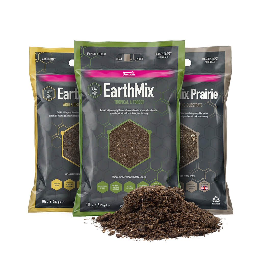Arcadia EarthMix Bioactive Substrate (Tropical, Arid & Prairie) – Reptile Soil