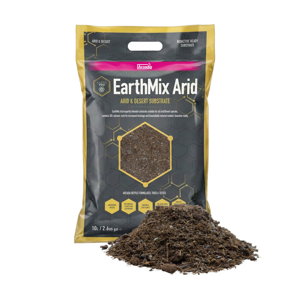 Arcadia EarthMix Bioactive Substrate for Reptiles | Tropical, Arid