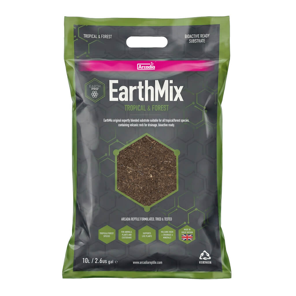Arcadia EarthMix Bioactive Substrate for Reptiles | Tropical, Arid