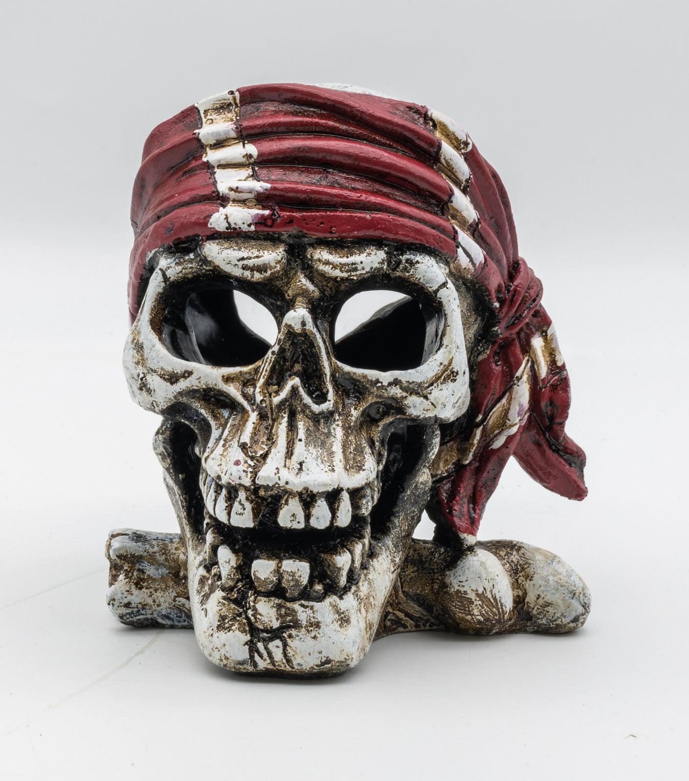 AquaSpectra Pirate Skull, Red Bandana