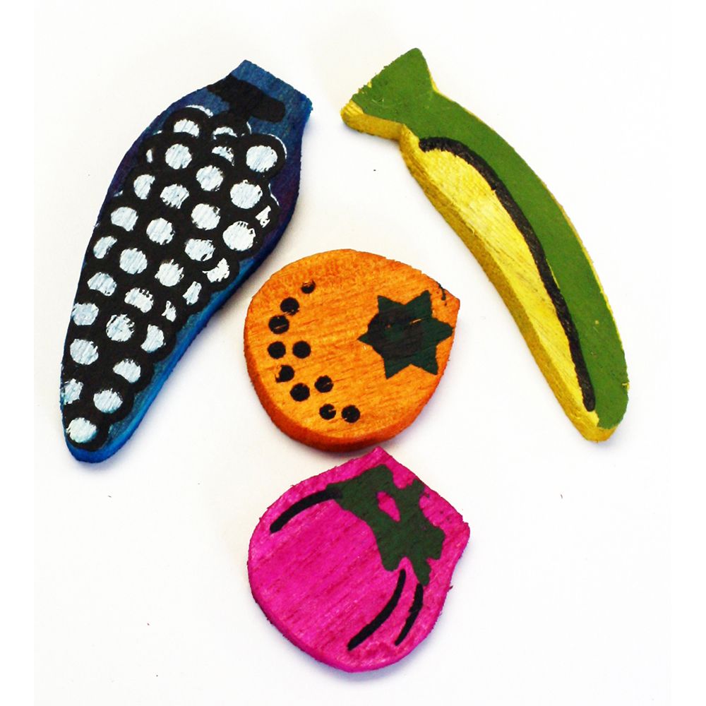 Fruit Nibblers (4 Pack) - Chewing Toys