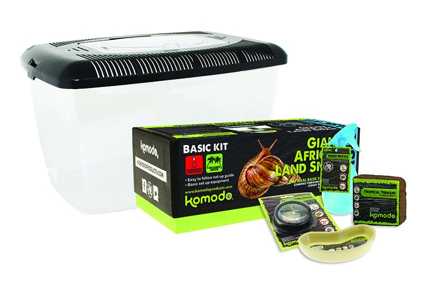 Komodo Basic Giant African Land Snail Kit