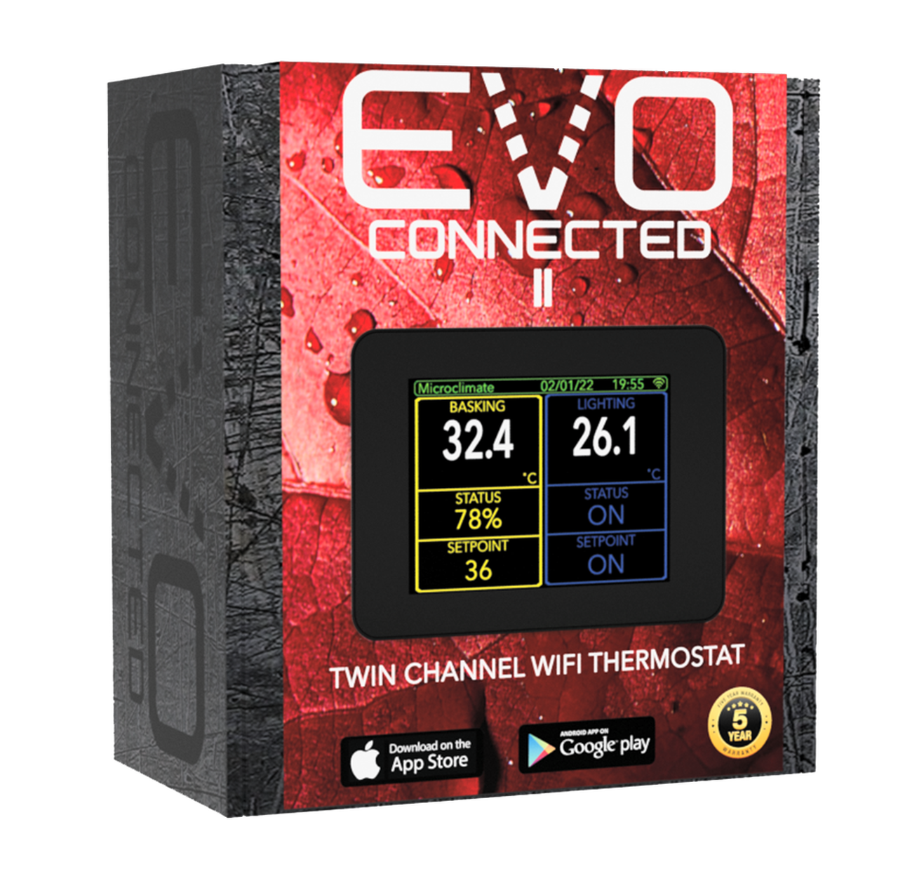 Microclimate EVO Connected Thermostat (2 Channel)