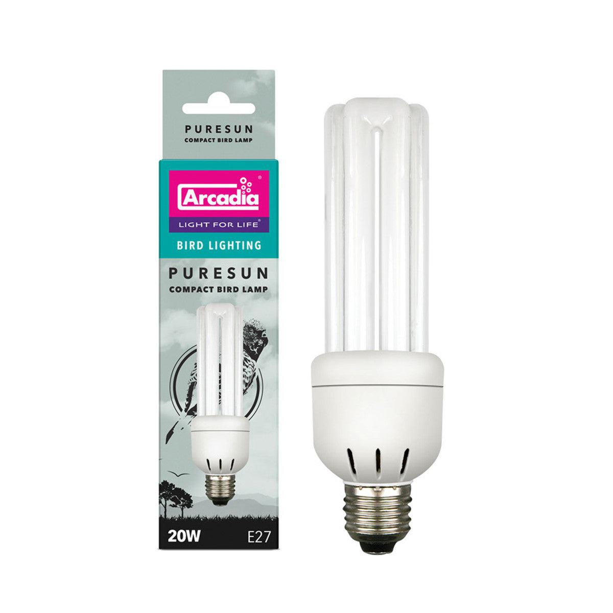 Arcadia PureSun Compact Bulb, 2.4%, 20w