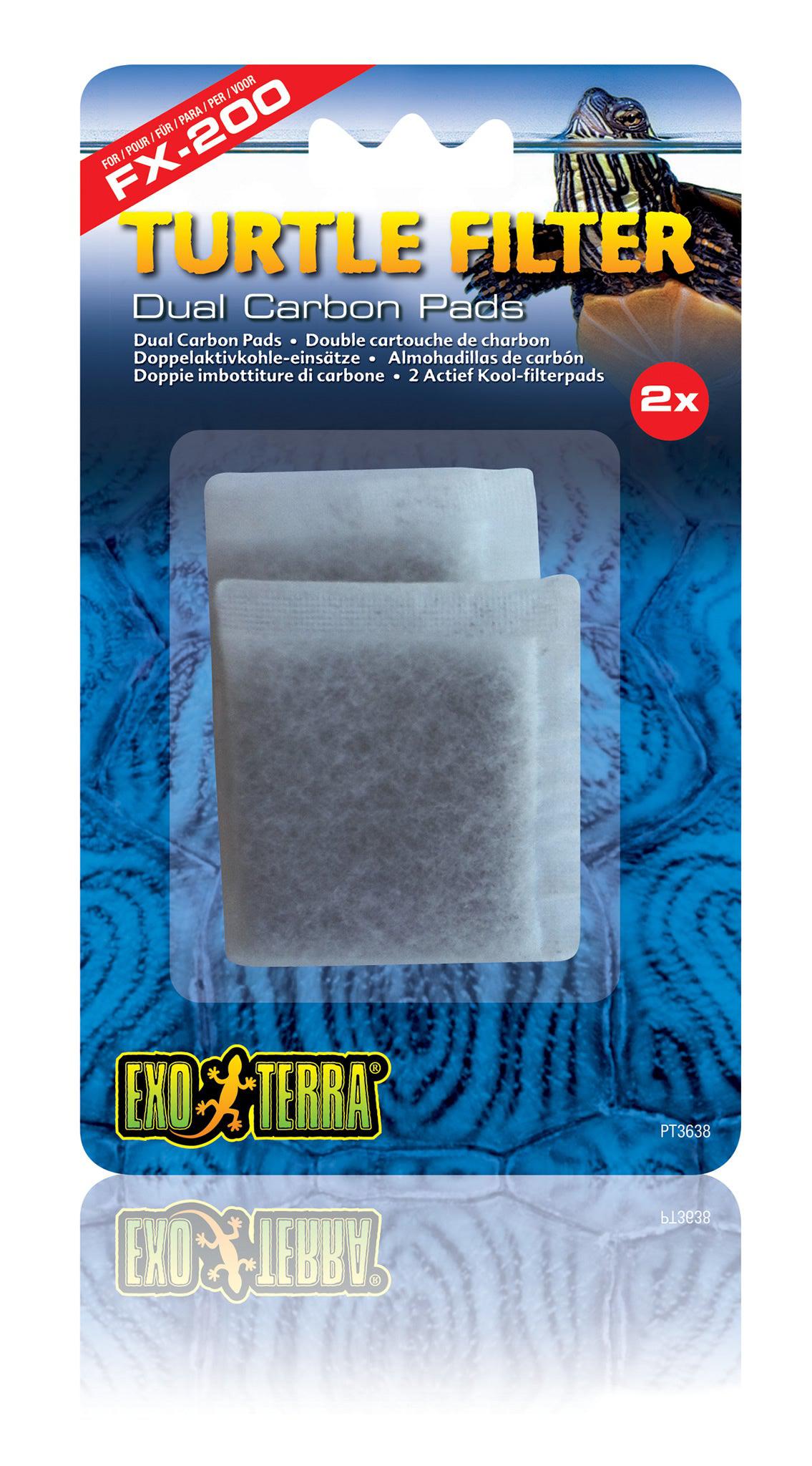 Exo Terra Carbon Pads for FX200 Filter