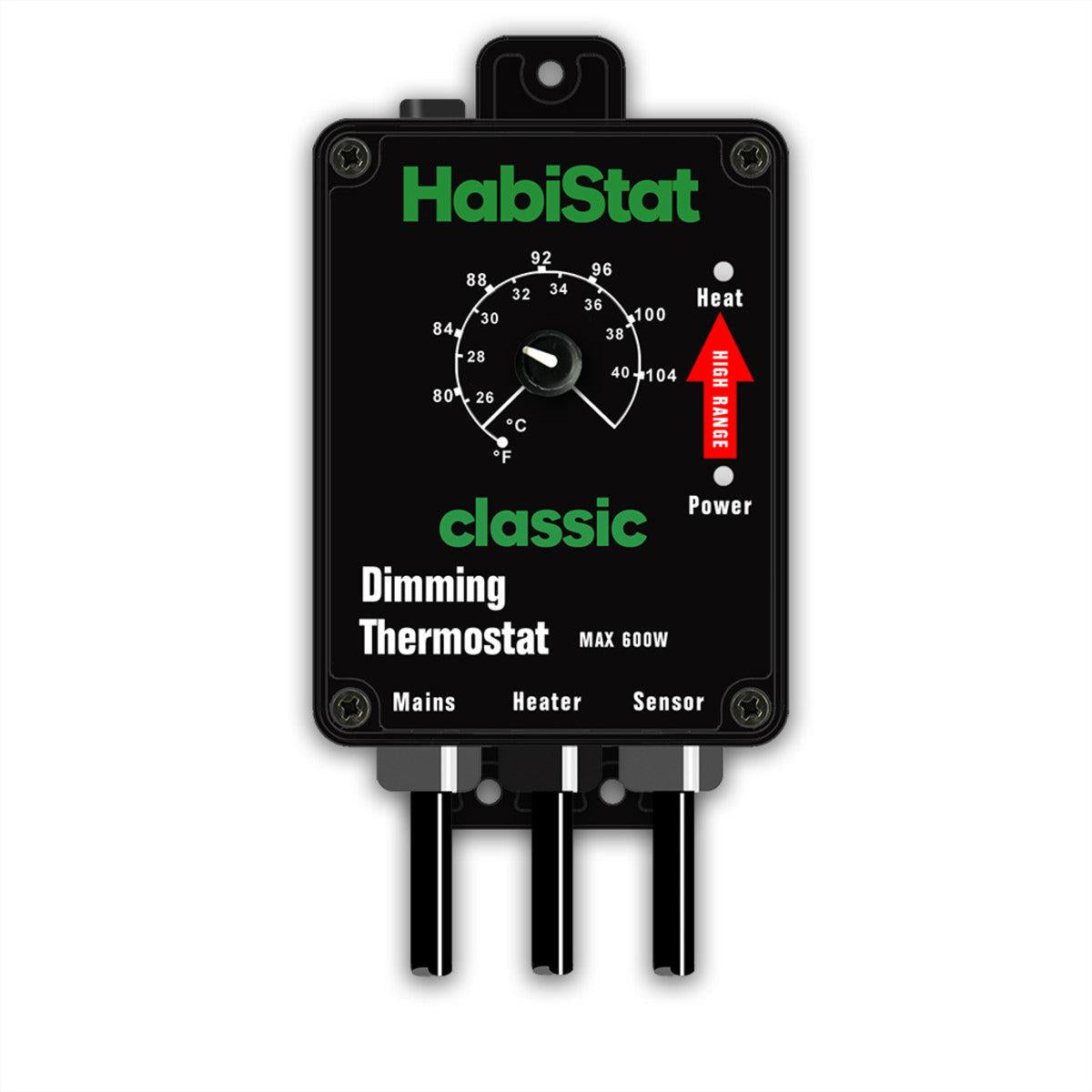 Dimming thermostat shop for reptiles
