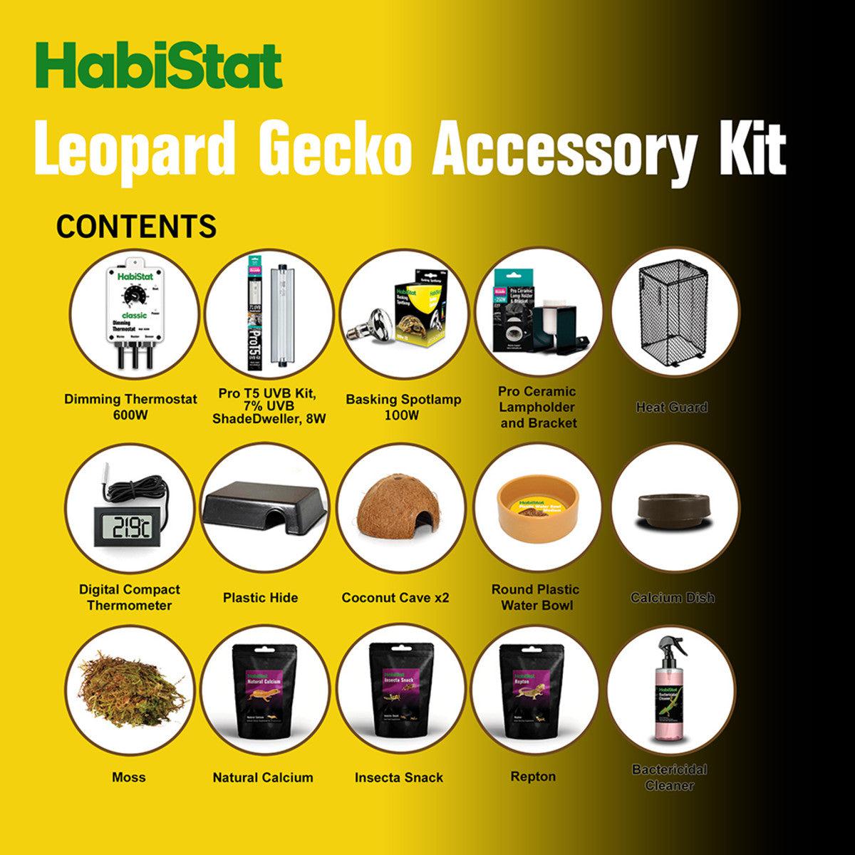 HabiStat Leopard Gecko Accessory Kit