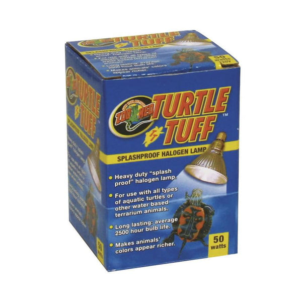 thumbnail image 2 of Zoo Med Repti Tuff Splashproof Halogen Lamp 50W | UVA Basking Light For Turtles & Aquatic Pets 2 of 13