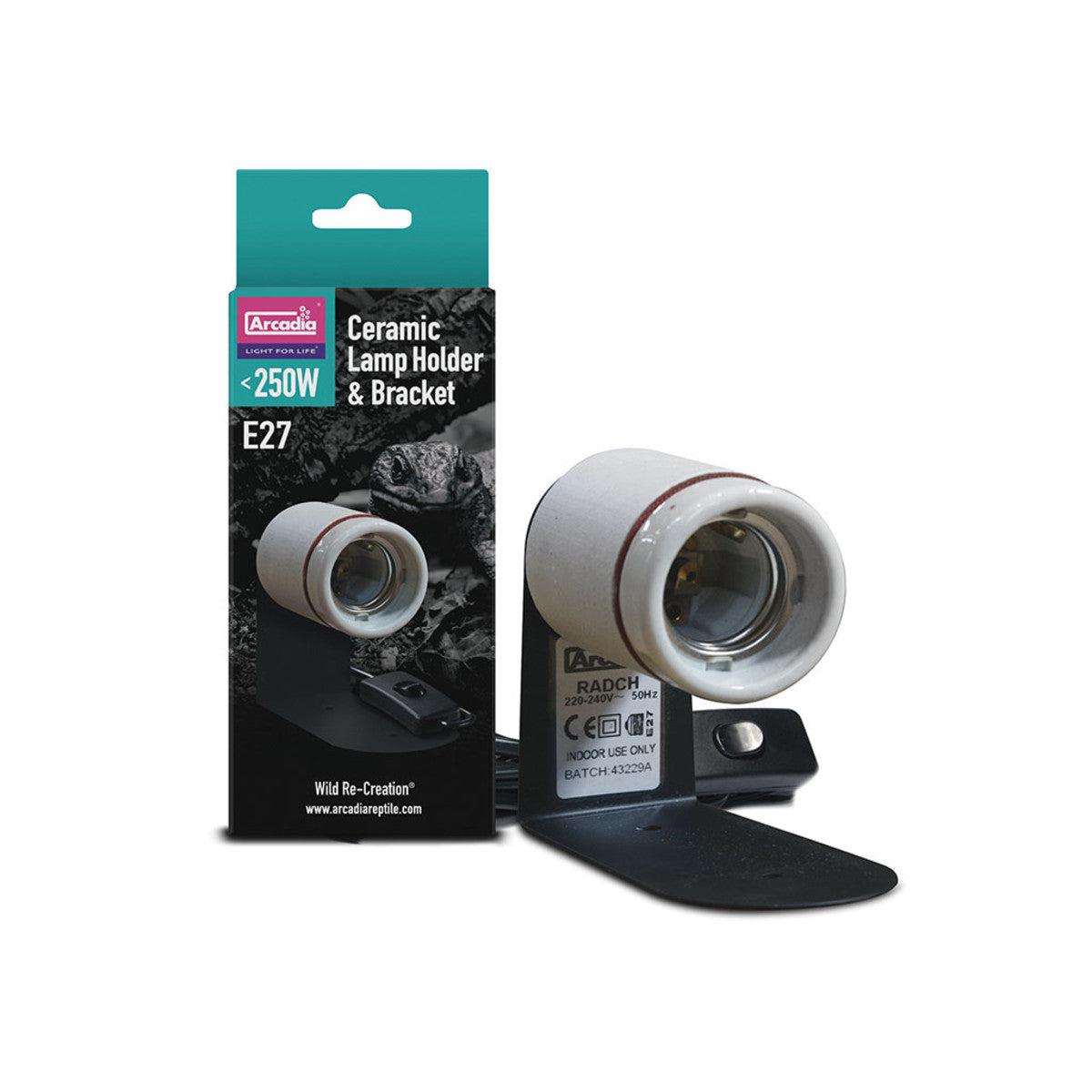 Ceramic Lamp Holder & Bracket