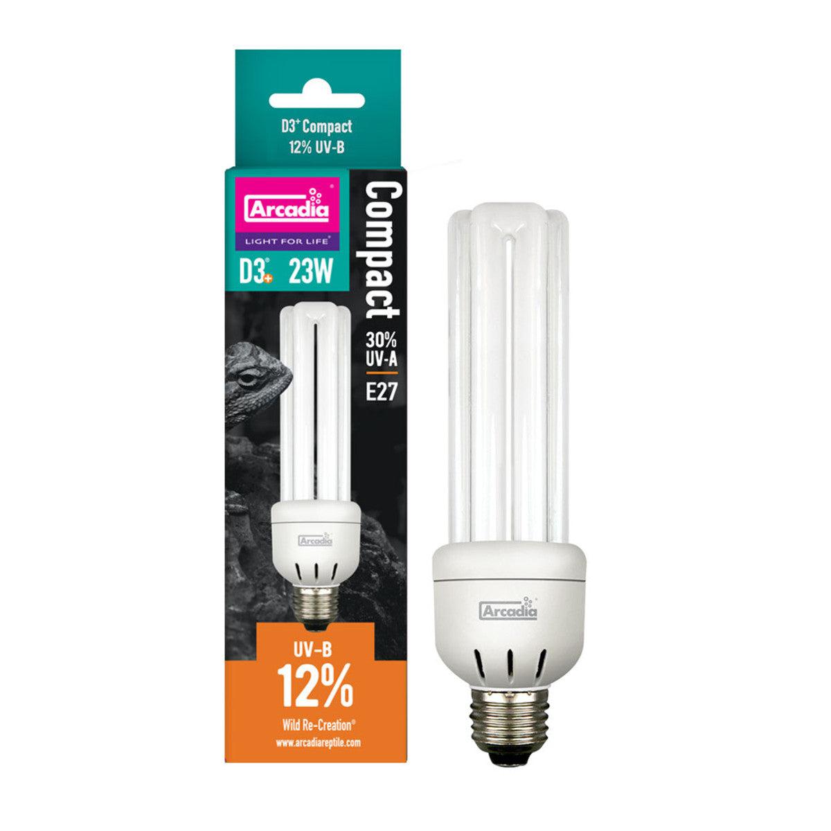 D3+ 12% UVB Compact Bulb