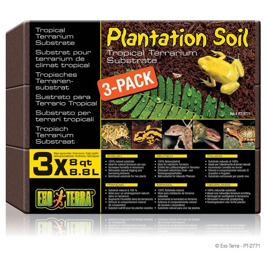 Exo Terra Plantation Soil 3-Pack