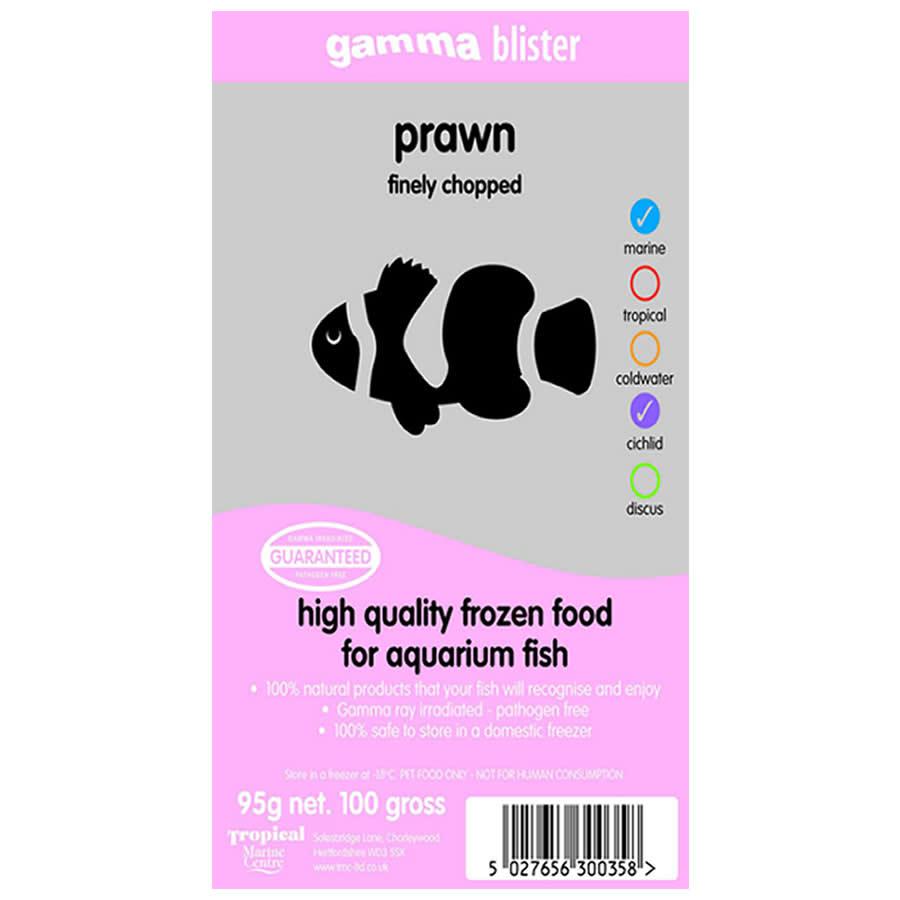 Gamma Blister Pack Frozen Aquatic Food, 95g