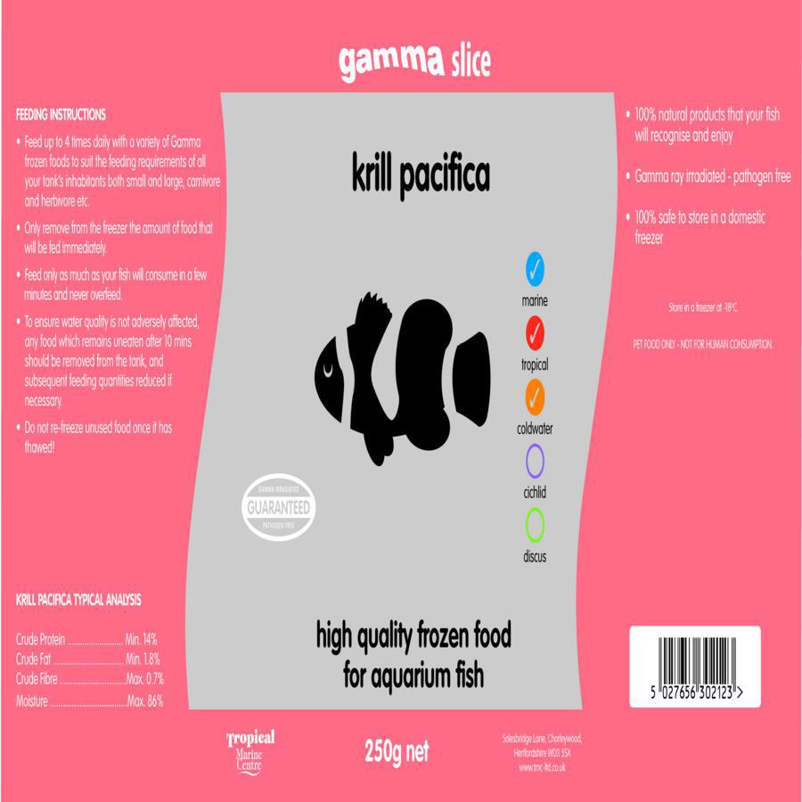 Gamma SLICE Frozen Aquatic Food, 250g
