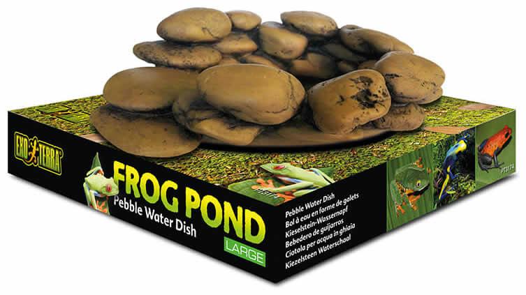 Exo Terra Frog Pond Pebble Water Dish