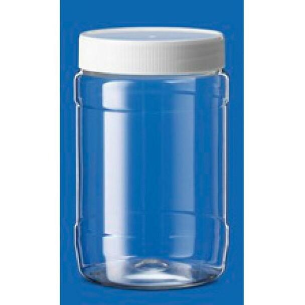 ProRep Clear Plastic Screw-top Jar, 500ml